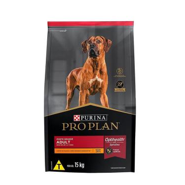 Imagem de Ração Super Premium Pro Plan Optihealth 1 a 7 anos Cães Adultos Raças Grandes 15Kg