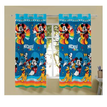 Imagem de Cortina Quarto Infantil Mickey 150x180cm Lepper