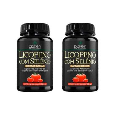 Imagem de Kit 2 Licopeno de Tomate com Selênio - Suplemento Antioxidante 60 Cápsulas Oleosas Bioklein