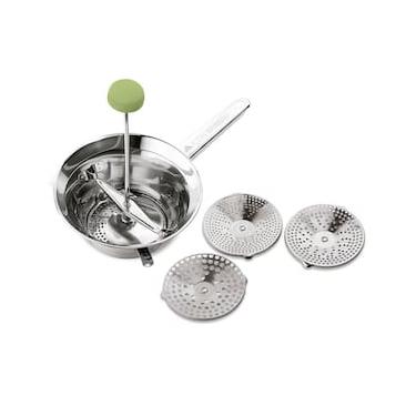 Imagem de Passa Verduras Ghidini Vera com 3 Discos em Inox