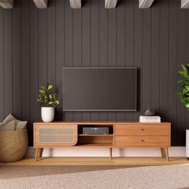 Imagem de rack loren 1 pt 2 gv freijo 220 cm