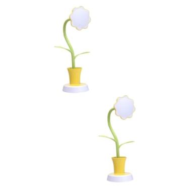 Imagem de Uonlytech 2 Peças Lâmpada De Mesa Portátil Lâmpada De Mesa Portátil Lâmpada De Mesa LED Lâmpada De Mesa Durável Lâmpada De Mesa LED Para Mesa Lâmpada De Mesa Proteção Para Os Olhos Lâmpada