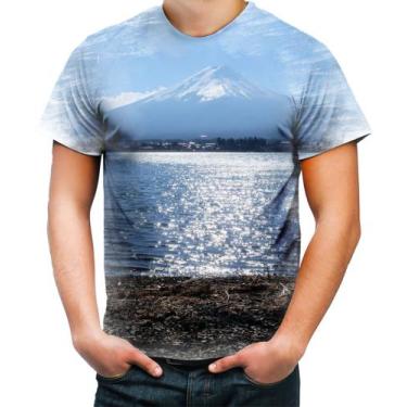 Imagem de Camiseta Desgaste Monte Fuji Japão Vulcão Japan Vulcan 2 - Kasubeck St