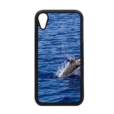 Imagem de Capa para iPhone XR com imagem natural de baleia matador de água do oceano para proteção de telefone Apple