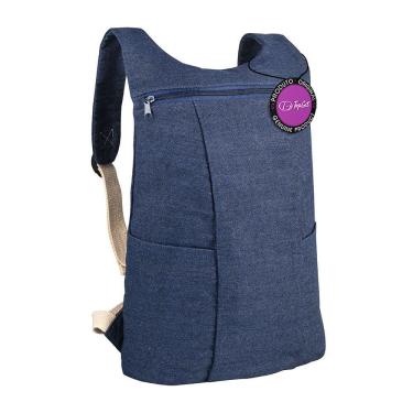 Imagem de Mochila Casual em Jeans Denim Brunei TopGet