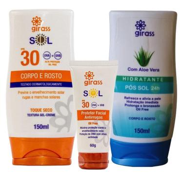 Imagem de Kit Proteção Solar E Hidratação Girass