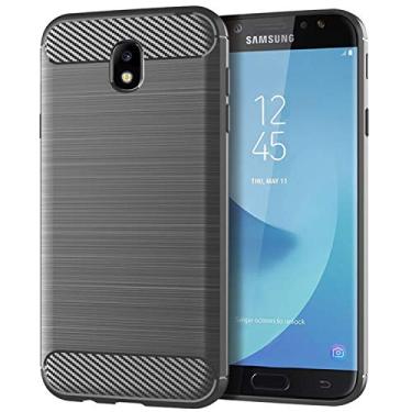 Imagem de Capa para Samsung Galaxy J7 Pro, sensação macia, proteção total, anti-arranhões e impressões digitais + capa de celular resistente a arranhões para Samsung Galaxy J7 Pro