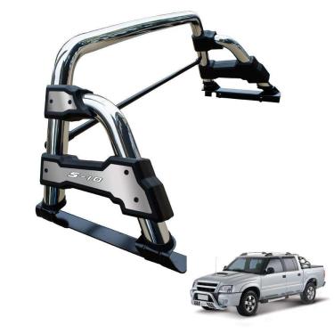 Imagem de Santo Antonio S10 1996 a 2011 Cromado STR Com Grade Vigia