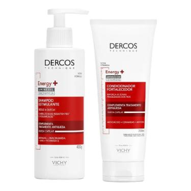 Imagem de Kit Dercos Energy+ Shampoo Antiqueda + Condicionador 200ml