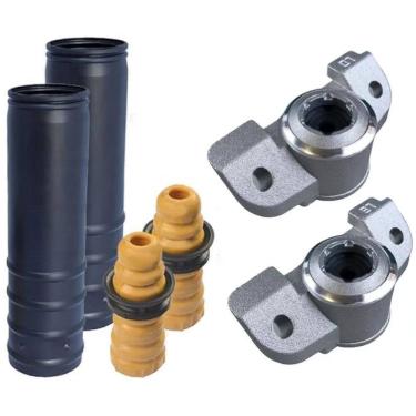 Imagem de Kit Coxim Batente Amortecedor Traseiro Onix Cobalt Spin