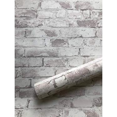 Imagem de Papel De Parede Tijolo Envelhecido 3D Rolo 10 Mts