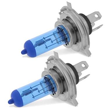 Imagem de Lampada H4 Super Branca 12v - 55W - Cinoy - Kit Com 2 Lampadas