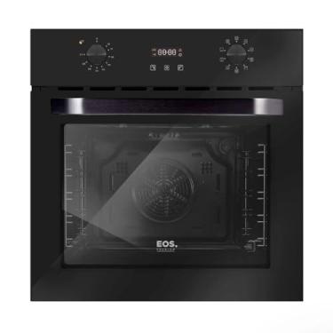 Imagem de Forno Elétrico de Embutir EOS 72 Litros Convection Timer Digital e Porta de Vidro All Black EFE72EPH 220V