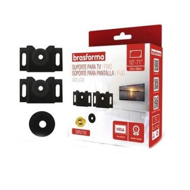 Imagem de Suporte Tv Fixo Universal 10'' a 71'' - Brasforma