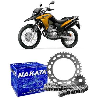 Imagem de Kit Relação Transmissão Moto Honda Xre 300 2009 a 2016 Nakata
