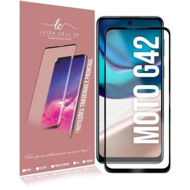 Imagem de KIT 2 Película De Vidro 3d Compativel Moto G42 XT2233 6.4 Cobre A 100%