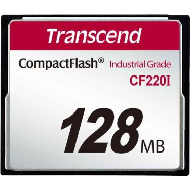 Imagem de Cartao de memoria CompactFlash Transcend 128MB TS128MCF220I 200x Indus