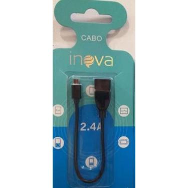 Imagem de Cabo otg inova cbo-7310 v8 2.4a
