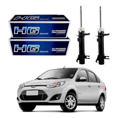 Imagem de Par Amortecedor Dianteiro Fiesta Sedan 1.0 1.6 2011 A 2014 - Nakata