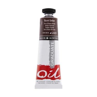 Imagem de Tinta Óleo Graduate 38ml Sombra Queimada 223 Daler Rowney, 223 - TERRA