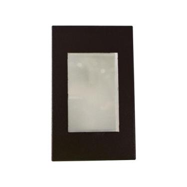 Imagem de 5X Luminária Parede escada balizador Embutir Cx 4x2 Marrom +LED G9 ST1