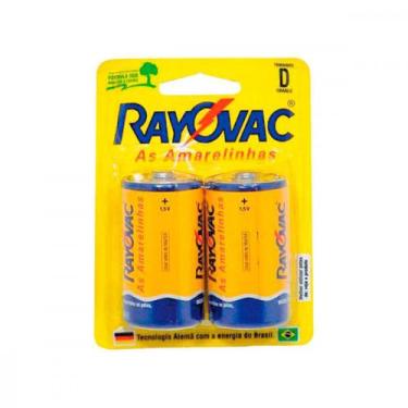 Imagem de Pilha Rayovac Amarela. Grande C/2