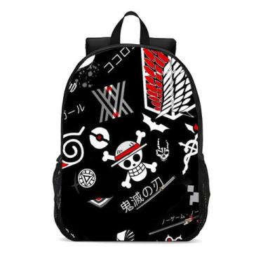 Imagem de Mochila Escolar Infanto Juvenil Animes Novidades 0349 - Geek Skin, Est
