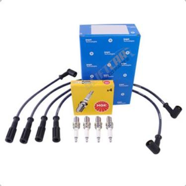 Imagem de Jogo cabo e velas Palio  Fire 1.0 2009 2010 2011 2012 1013 - Original 