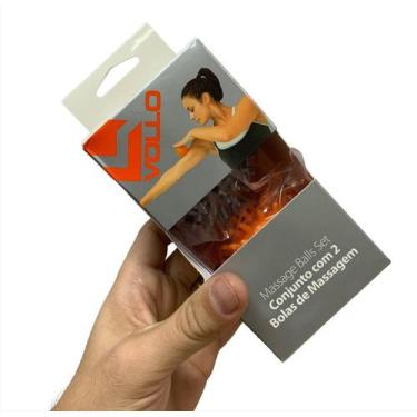 Imagem de Conjunto 2 Bolas Kit Massagem Muscular Tensão Propriocepção VP1058 Vol