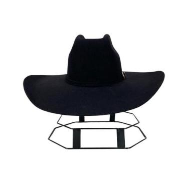 Imagem de Chapéu Country Pralana Cross Felt ll Aba 12 Preto Ref: 12452, 57