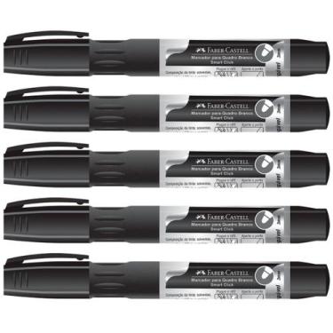 Imagem de Marcador Quadro Branco Recarregável Faber Castell Caneta Kit - Faber-C