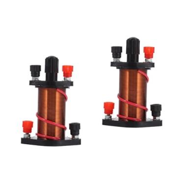 Imagem de TEHAUX 2 bobina eletromagnética portátil bobina de ensino premium bobina experimental