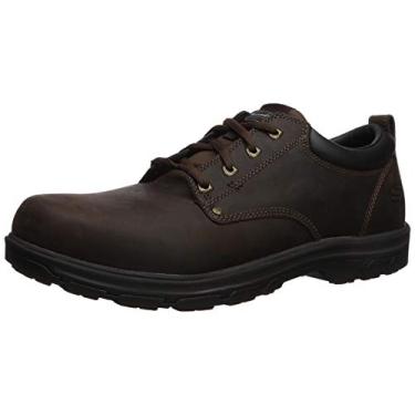 Imagem de Skechers Segment Rilar Oxford masculino, Marrom, 48