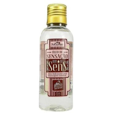 Imagem de Óleo HotFlowers Body Oil Sens Massagem Hidratante - 120ml