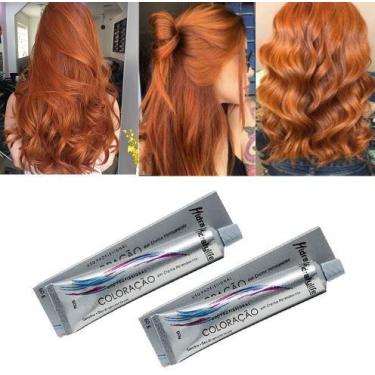Imagem de Kit 02 Tinta Louro Claro Cobre Nº 8.44 Mairibel/Hidraty 60g
