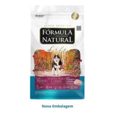 Imagem de Fórmula Natural Ração Para Cães Adultos Tamanho Médio E Grande Sabor M