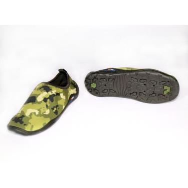 Imagem de Sapatilha Náutica Aquática Neoprene Pesca Praia Bike Esportes Unissex 