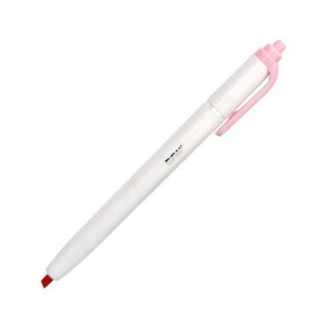 Imagem de Marca Texto Retrátil Ponta Chanfrada Tom Pastel BRW, ROSA