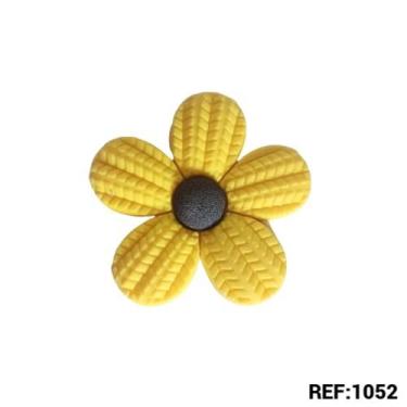 Imagem de Aplique emborrachado kit 10 unidades Florzinha REF: 05 - Rskids, Amare