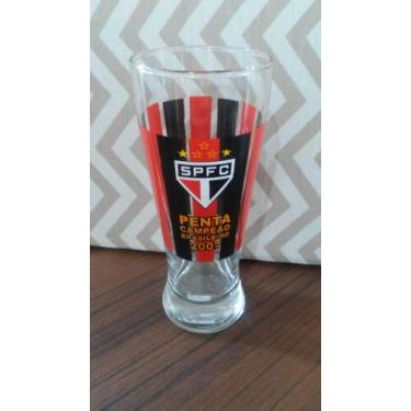 Imagem de Copo Munich São Paulo Futebol Clube - 250ml Vidro Cerveja - ALLMIX Pro