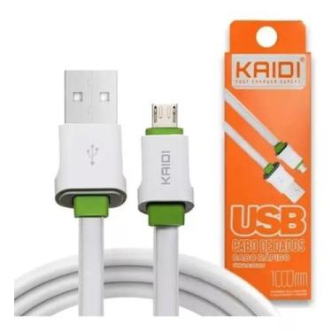 Imagem de Cabo Carregador Usb Celular V8 Android Turbo Rápido - KAIDI