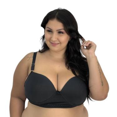Imagem de Sutiã Soutien Sutien Plus Size Bojo Alça Reforçada 50 ao 58 Liso - kap