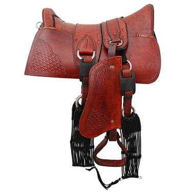 Imagem de Arreio Cutiano Sem Cabeça Pantaneiro Arreamento Completo - Arreios Mou