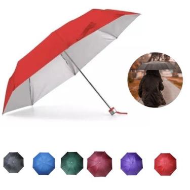 Imagem de Guarda-Chuva Com Proteção UV do sol Sombrinha Dobrável - commercedai, 