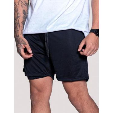 Imagem de Short Treino Masculino Corrida Academia Mauricinho Tactel Dryfit - Pri