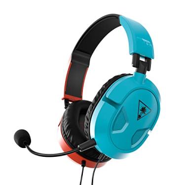 Imagem de Turtle Beach Recon 50 Red/Blue Gaming Headset for Nintendo Switch, Xbox Series X|S, Xbox One, PS5, PS4, PC & Mobile with 3.5mm Connection