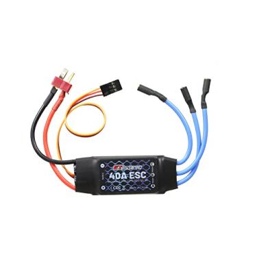 Imagem de Daconovo 2-4S 40A Brushless ESC Controlador de velocidade do motor Controle remoto BEC ESC para aeronave de asa fixa 450 V2 Helicóptero Barco FPV F450 Mini Quadcopter Drone T Plug