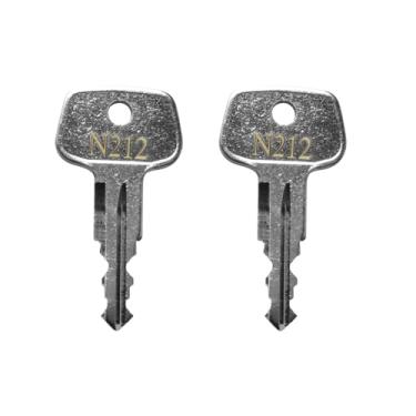 Imagem de Chave de substituição N212 Errebi, chave de substituição de rack de teto de carro Thule, chave N212 para esqui Thule, caixa de carga, telhado, suportes de transporte e barras transversais - códigos