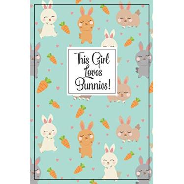 Imagem de Bunny Journal - Bunny Gift: half lined, half blank pages to write & draw in this bunny notebook for a rabbit mom, bunny birthday party, rabbit gift, ... notebook, rabbit journal & bunny sketchbook
