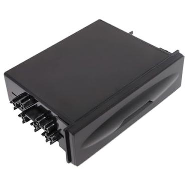 Imagem de RedWolf Caixa de armazenamento de painel estéreo para rádio veicular caixa de armazenamento universal kit de gaveta de bolso